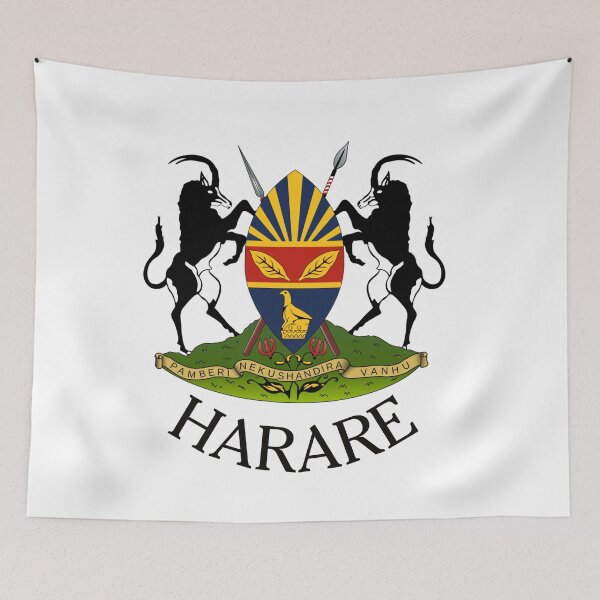 Item preview, Harare Coat of Arms , Zimbabwe  designed and sold by jeshands.
