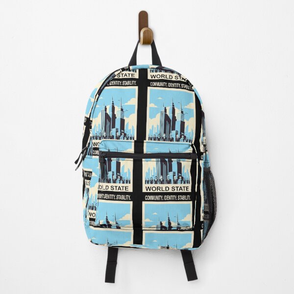 Item preview, Brave New World - World State - Community. Identity. Stability. designed and sold by DesertG.