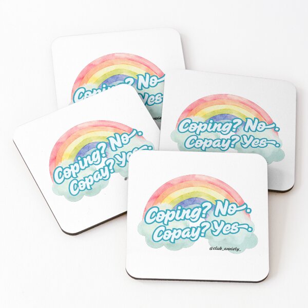 Item preview, Coping? No! Copay? Yes! designed and sold by Club_Anxiety_.