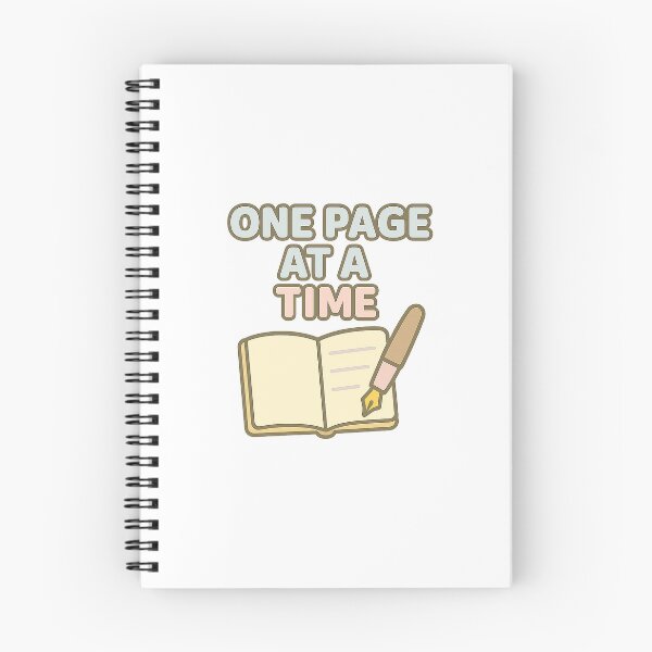 Item preview, One Page At A Time  designed and sold by acupofcoffy.