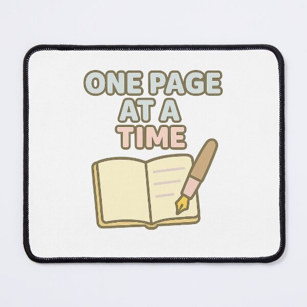 Item preview, One Page At A Time designed and sold by acupofcoffy.