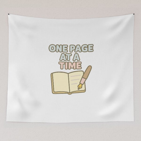 Item preview, One Page At A Time  designed and sold by acupofcoffy.