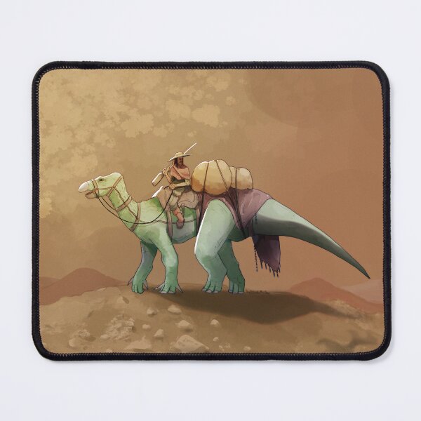 Item preview, The Lone Iguanodon Cowboy Trader designed and sold by DuckhatsMcGee.