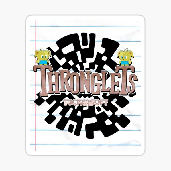 Item preview, Thronglets - Sticker/Magnet, Black Mirror - Plaything designed and sold by Metcraft.