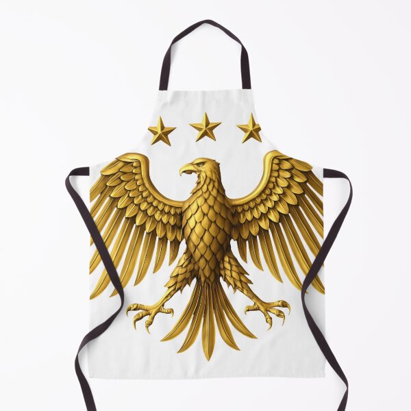 Item preview, Golden Syrian Eagle Emblem – Modern Heraldic National Symbol designed and sold by StudioNeon.