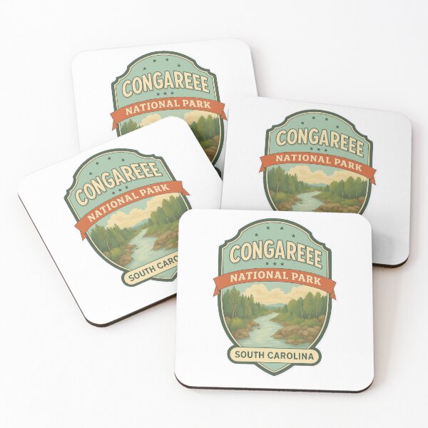 Item preview, Congaree National Park – South Carolina Retro Badge designed and sold by duke818.