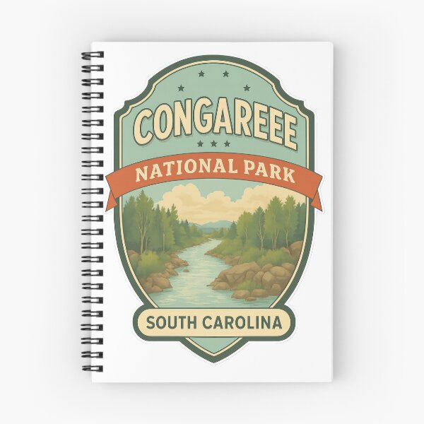 Item preview, Congaree National Park – South Carolina Retro Badge designed and sold by duke818.