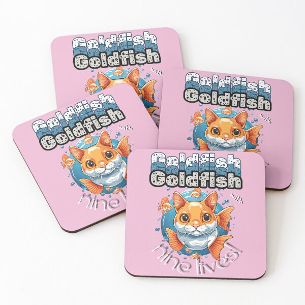 Item preview, Goldfish with nine lives! vibrant colors apparel  designed and sold by JumWow.
