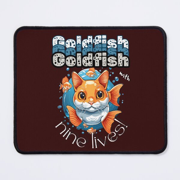 Item preview, Goldfish with nine lives! vibrant colors apparel  designed and sold by JumWow.