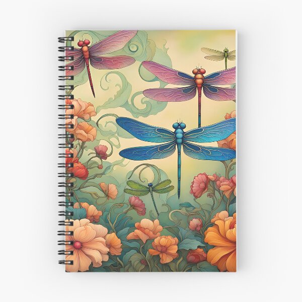 Item preview, Libélulas En El Romántico Jardín Ninfa II designed and sold by Glimmersmith.