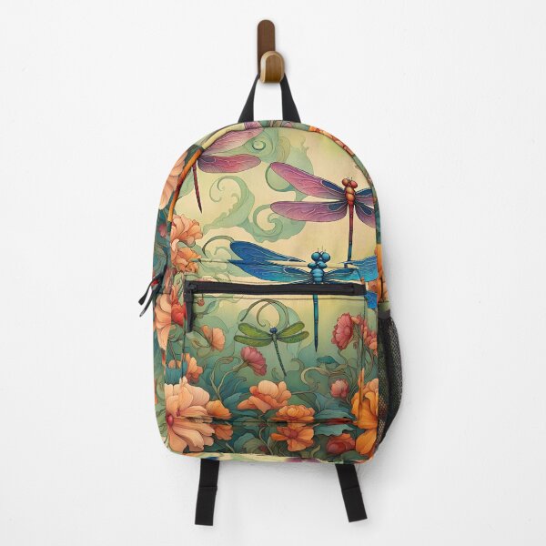 Item preview, Dragonflies In Romantic Ninfa Garden II designed and sold by Glimmersmith.