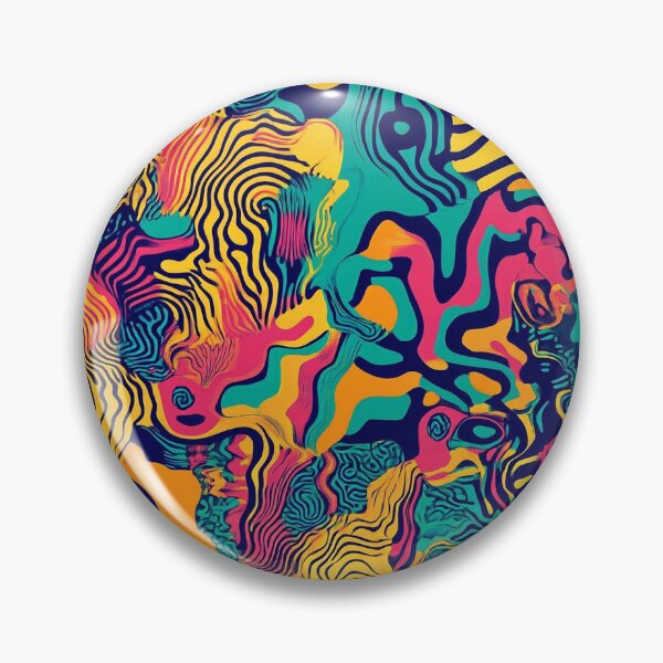 Item preview, Trippy Art in Hypnotic Pattern designed and sold by MidArtForge.