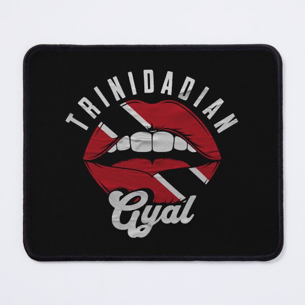 Item preview, Trinidadian Gyal – Trinidad Flag Lips Tee for Bold Island Girls designed and sold by RizVibes.