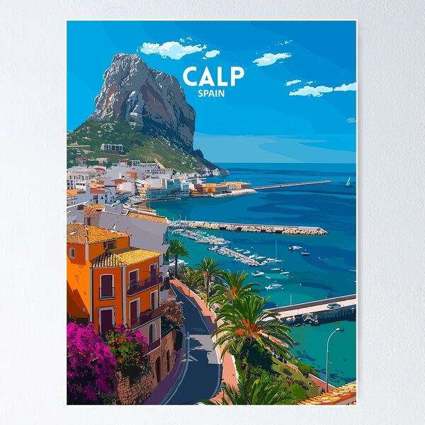Item preview, Calpe, España - Arte viajero designed and sold by Marciolini.