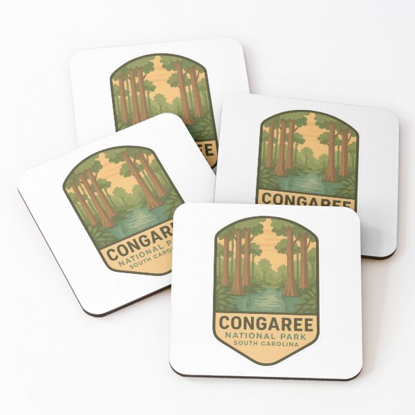 Item preview, Congaree National Park – South Carolina Retro Badge designed and sold by duke818.