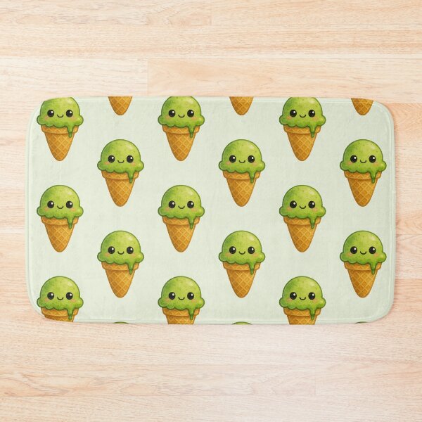 Item preview, Helado de matcha kawaii designed and sold by art-by-mel.
