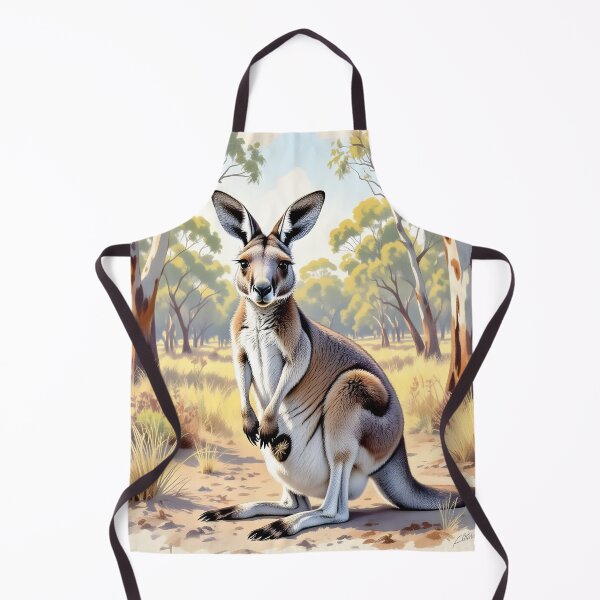 Item preview, Australian Natives Series - Kangaroo #3 designed and sold by HippieWorks.