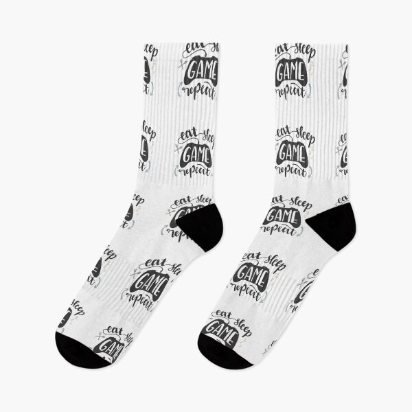 Item preview, eat sleep game repeat designed and sold by ManikRaja.
