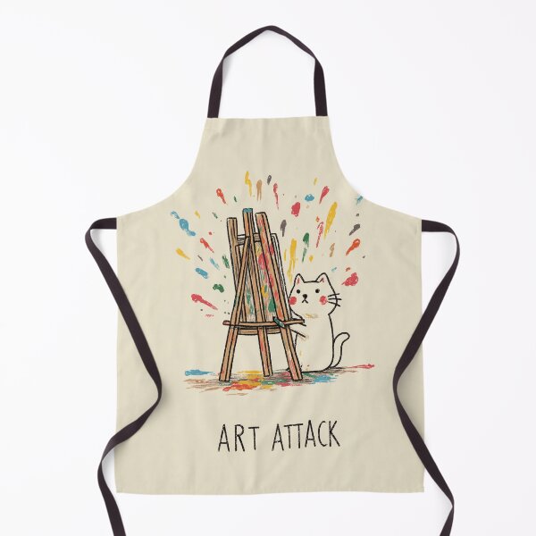 Item preview, Art Attack Cat designed and sold by Rtymer.