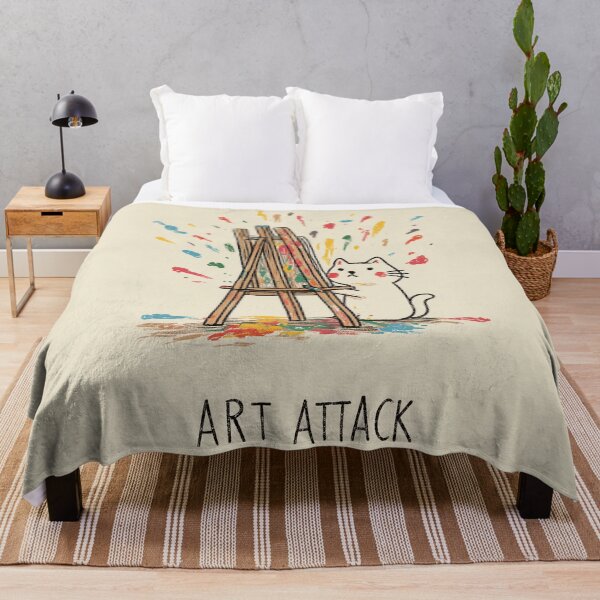 Item preview, Art Attack Cat designed and sold by Rtymer.