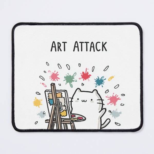 Item preview, Art Attack Cat designed and sold by Rtymer.