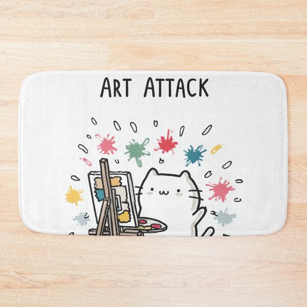 Item preview, Art Attack Cat designed and sold by Rtymer.