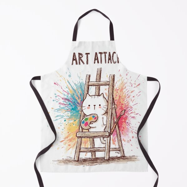 Item preview, Art Attack Cat designed and sold by Rtymer.