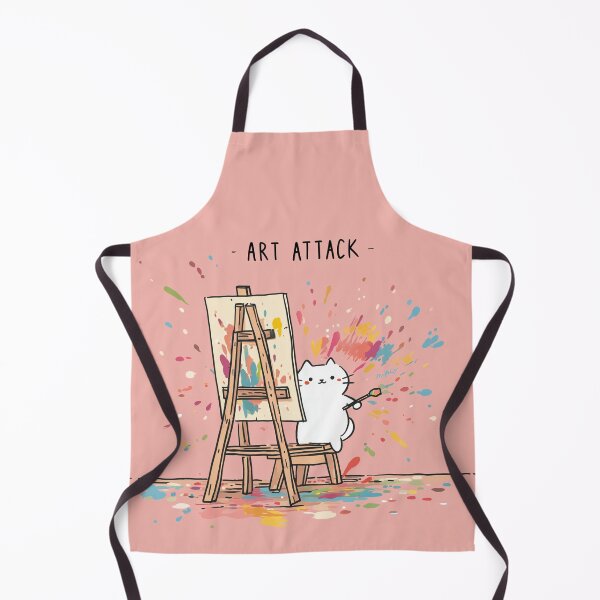 Item preview, Art Attack Cat designed and sold by Rtymer.