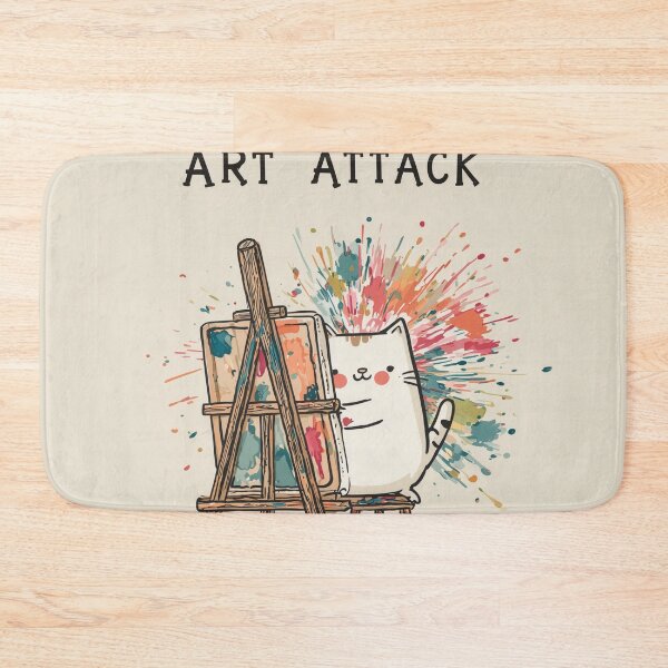 Item preview, Art Attack Cat designed and sold by Rtymer.