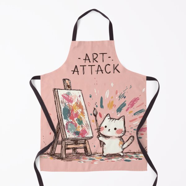 Item preview, Art Attack Cat designed and sold by Rtymer.