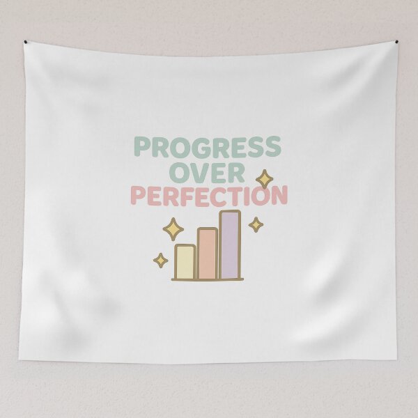 Item preview, Progress Over Perfection designed and sold by acupofcoffy.