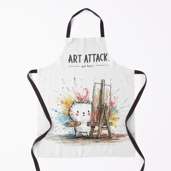 Item preview, Art Attack Cat designed and sold by Rtymer.
