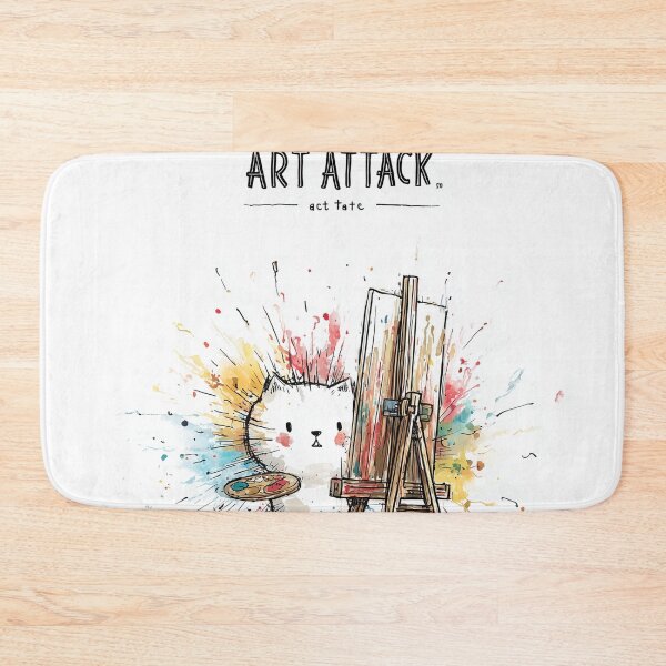 Item preview, Art Attack Cat designed and sold by Rtymer.