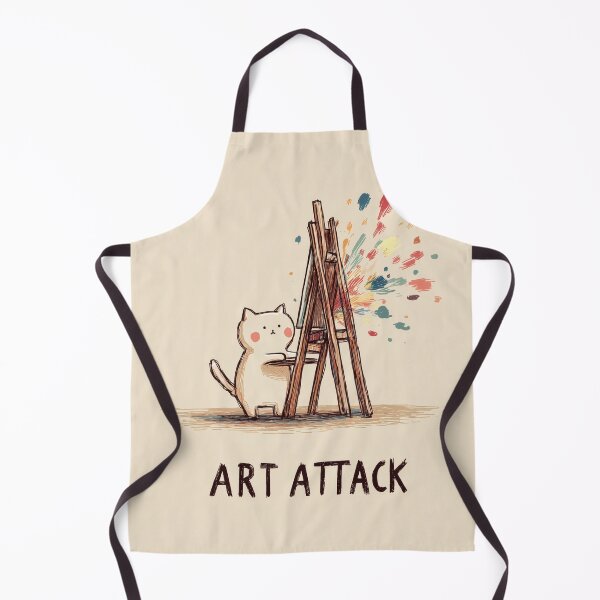 Item preview, Art Attack Cat designed and sold by Rtymer.