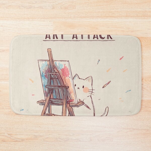 Item preview, Art Attack Cat designed and sold by Rtymer.