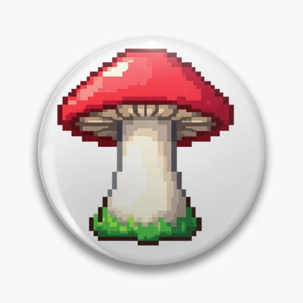 Item preview, Pixel mushroom designed and sold by ArteBarragan.