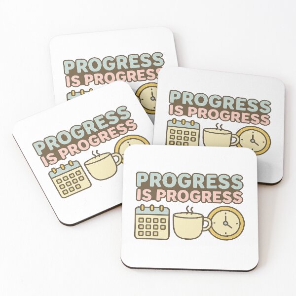 Item preview, Progress Is Progress  designed and sold by acupofcoffy.