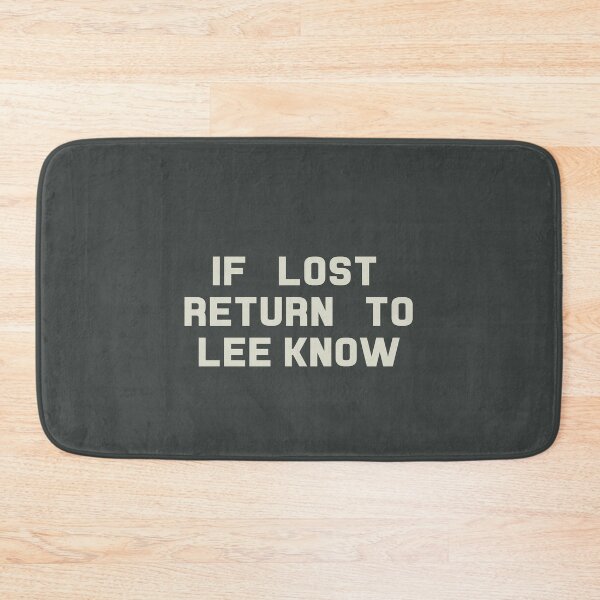Item preview, If Lost Return to Lee Know Tee designed and sold by 2000sbabyangel.