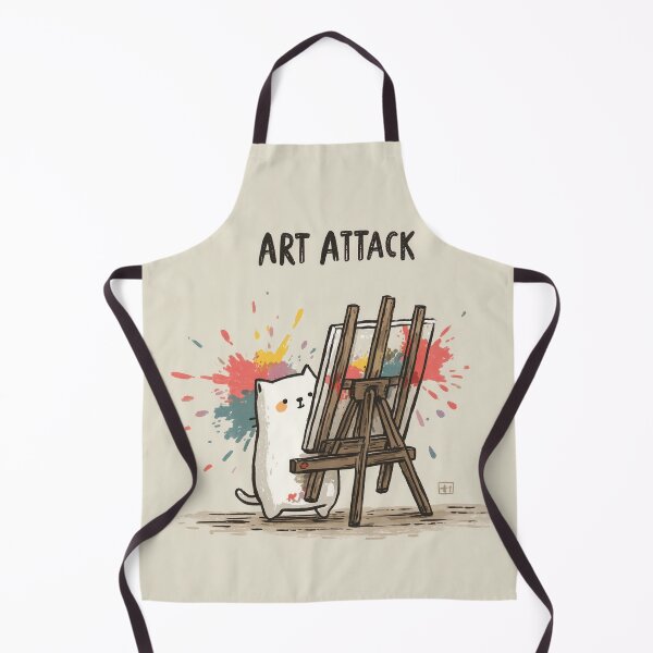 Item preview, Art Attack Cat designed and sold by Rtymer.