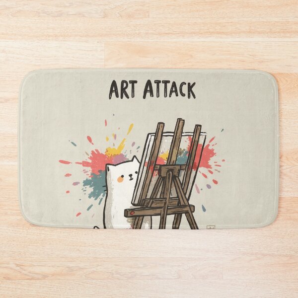 Item preview, Art Attack Cat designed and sold by Rtymer.