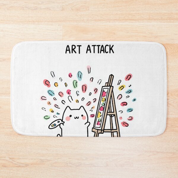 Item preview, Art Attack Cat designed and sold by Rtymer.