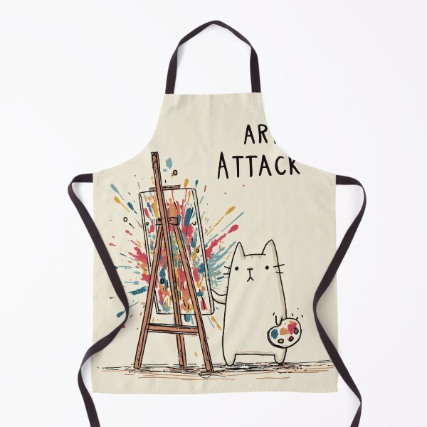 Item preview, Art Attack Cat designed and sold by Rtymer.