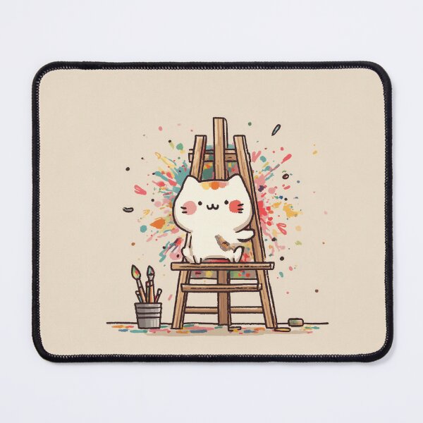 Item preview, Art Attack Cat designed and sold by Rtymer.