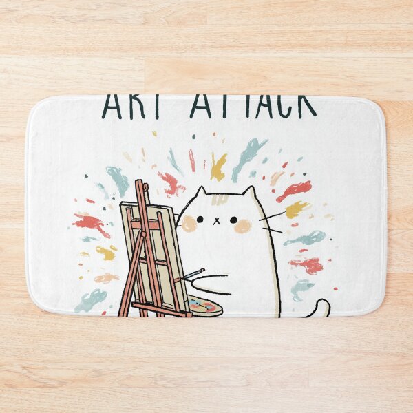 Item preview, Art Attack Cat designed and sold by Rtymer.