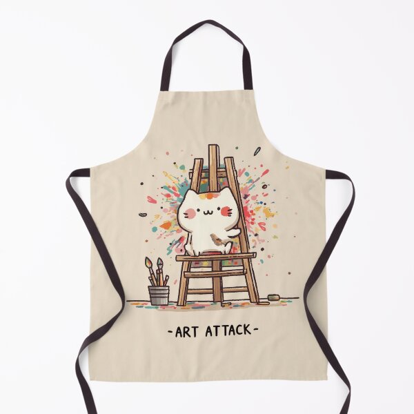 Item preview, Art Attack Cat designed and sold by Rtymer.