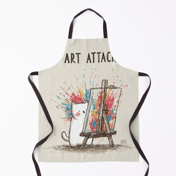 Item preview, Art Attack Cat designed and sold by Rtymer.