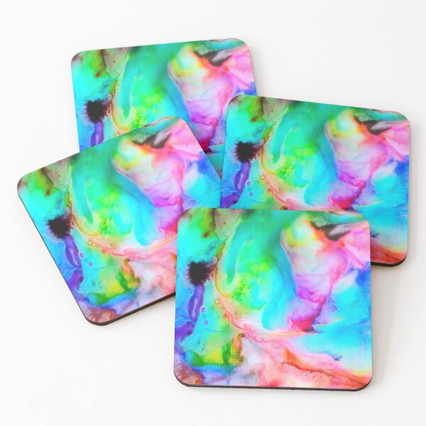 Item preview, Colorful abstraction resine designed and sold by Mollynqaa.