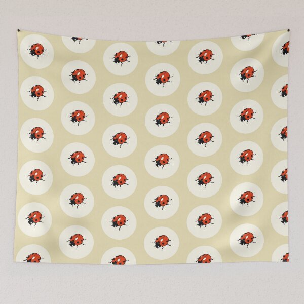 Item preview, Cute Cartoon Ladybird Illustration – Fun Bug Design on Plain Background designed and sold by AndrewWork.