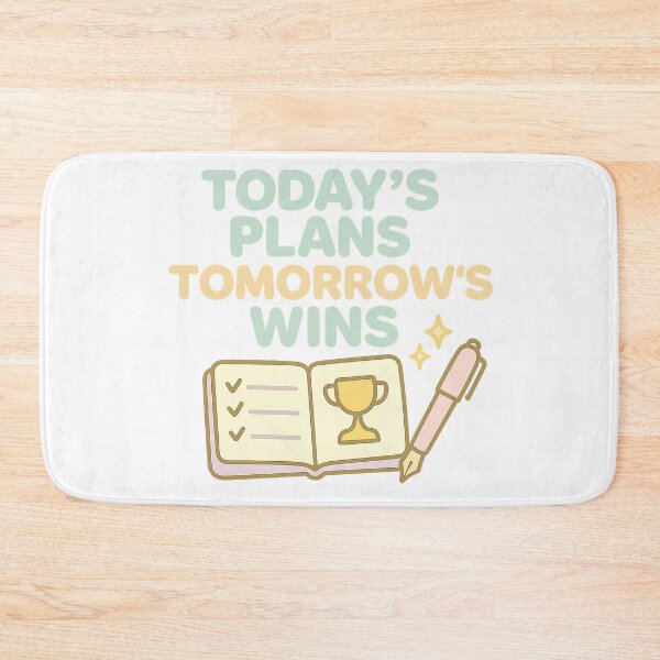 Item preview, Today's Plans Tomorrow's Wins designed and sold by acupofcoffy.