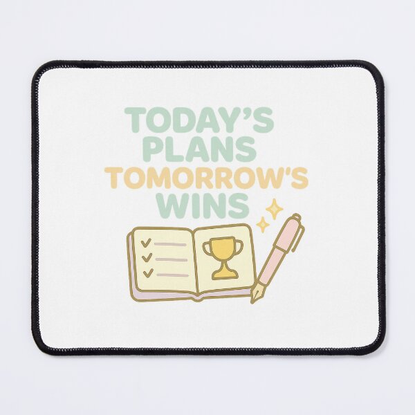 Item preview, Today's Plans Tomorrow's Wins designed and sold by acupofcoffy.